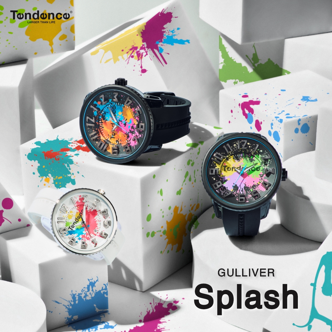 即完売した限定ウォッチGULLIVER Splashの最新モデル3種が発売 