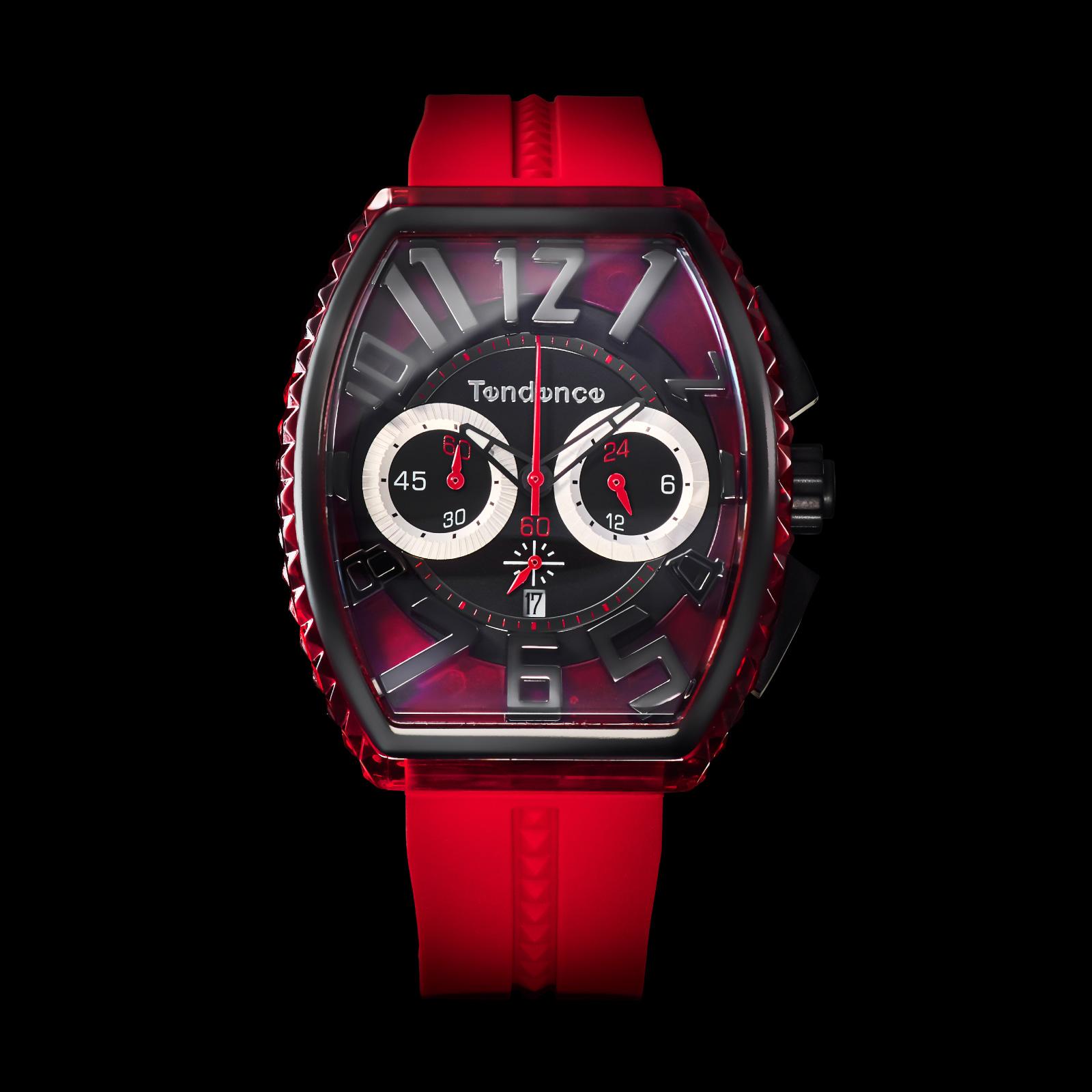 【期間限定】Tendence Carp 腕時計 レッド 限定品 美品 期間限定】Tendence Carp 腕時計 レッド 限定品 美品 2025年最新